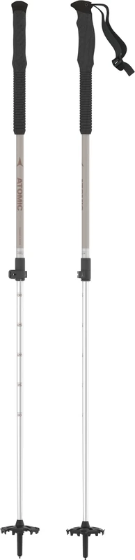 ATOMIC Unisex Adult BCT Touring Alpine Poles, Sand 24/25, NS