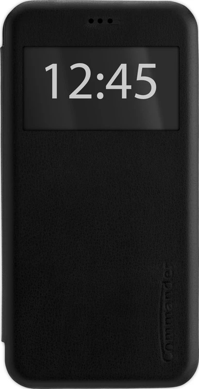 COMMANDER Window Case for Samsung A35 5G Black