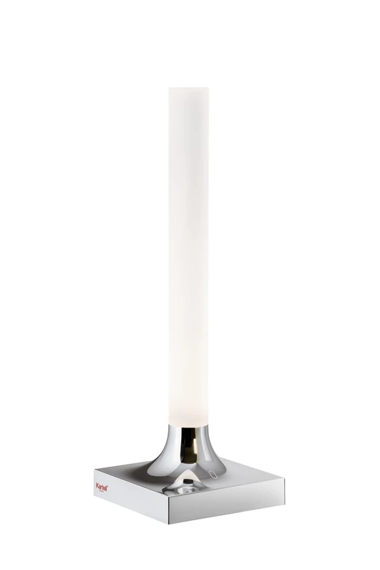 Kartell dimmable Outdoor Light, PMMA, Glossy Chrome
