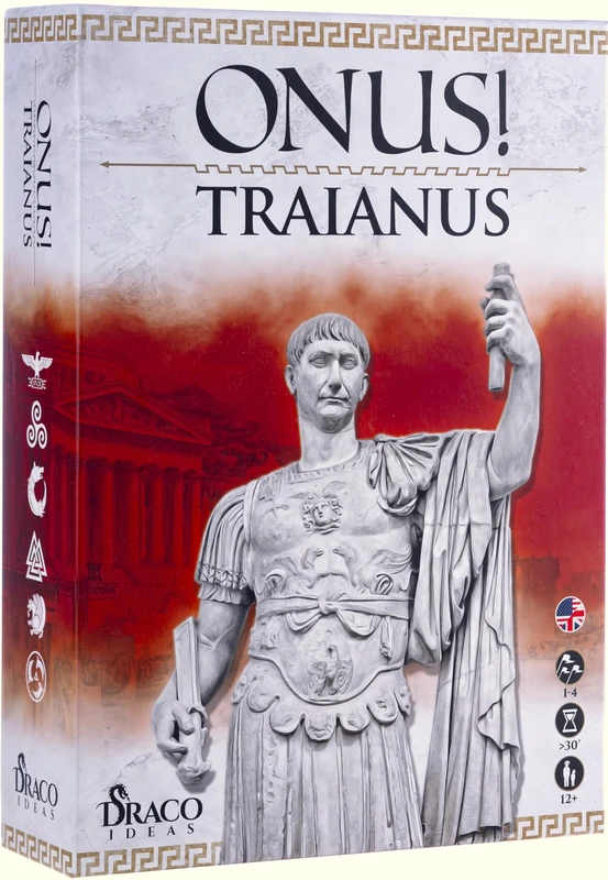 Traianus – Historical Wargame Without Miniatures | Tactical Ancient Warfare with 8 Armies, Card-Based Combat System, 1st–2nd Century CE Strategy Game