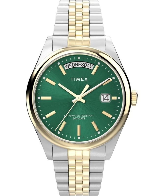 Timex Women's Analogue Quartz Watch with a Stainless Steel Strap Legacy