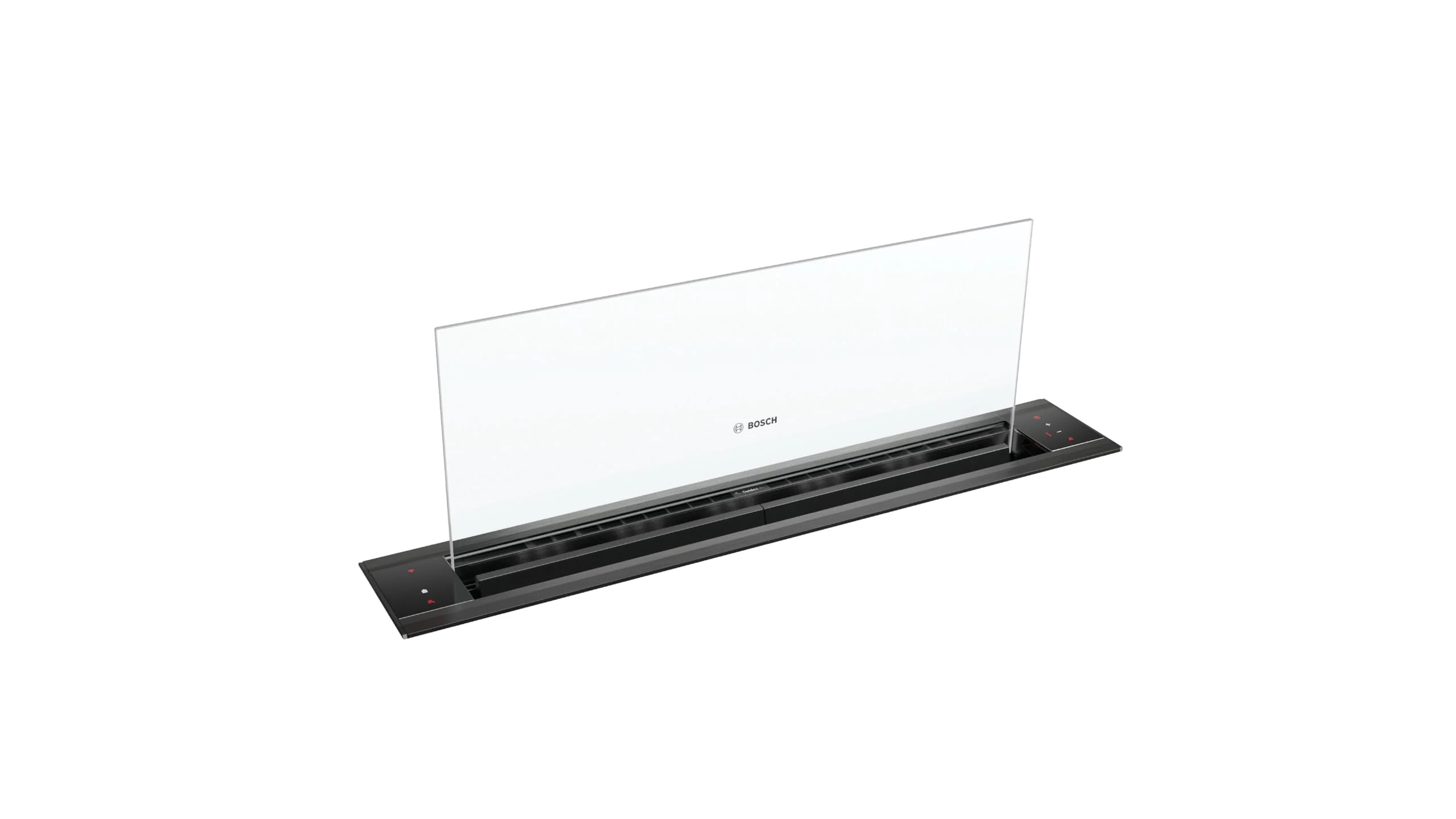Bosch DDW88MM60B Series 8, Built-in downdraft hood 80 cm clear glass
