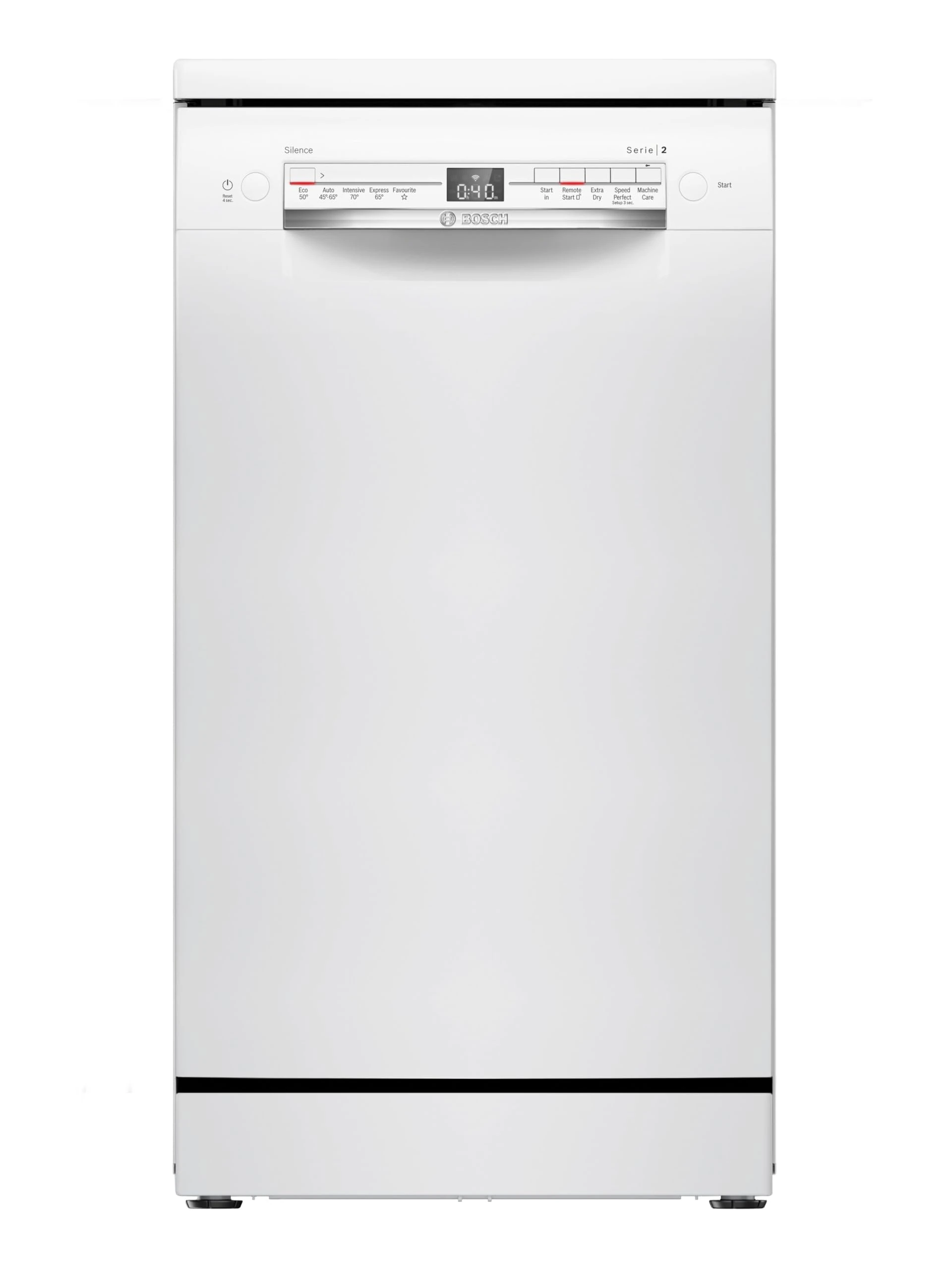 Bosch SPS2IKW01G Series 2, Free-standing dishwasher 45 cm White