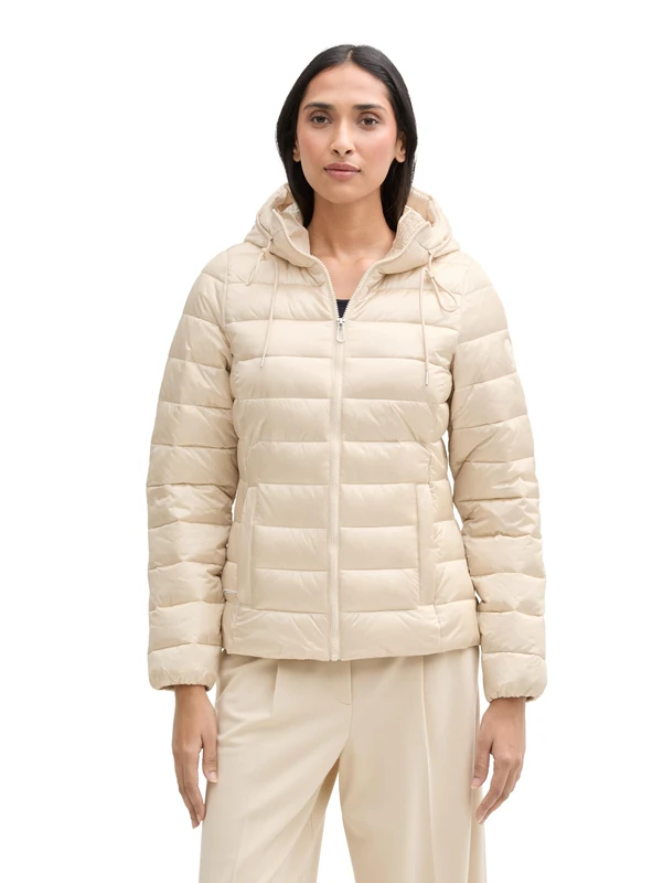 TOM TAILOR Women's 1044400 Jacket, 29517 Sand Stone Beige, XS