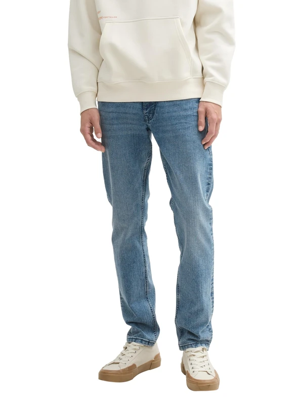 TOM TAILOR Denim Men's 1044290 Jeans, 10171-Light Stone Blue Black Denim, 28 W/32 L