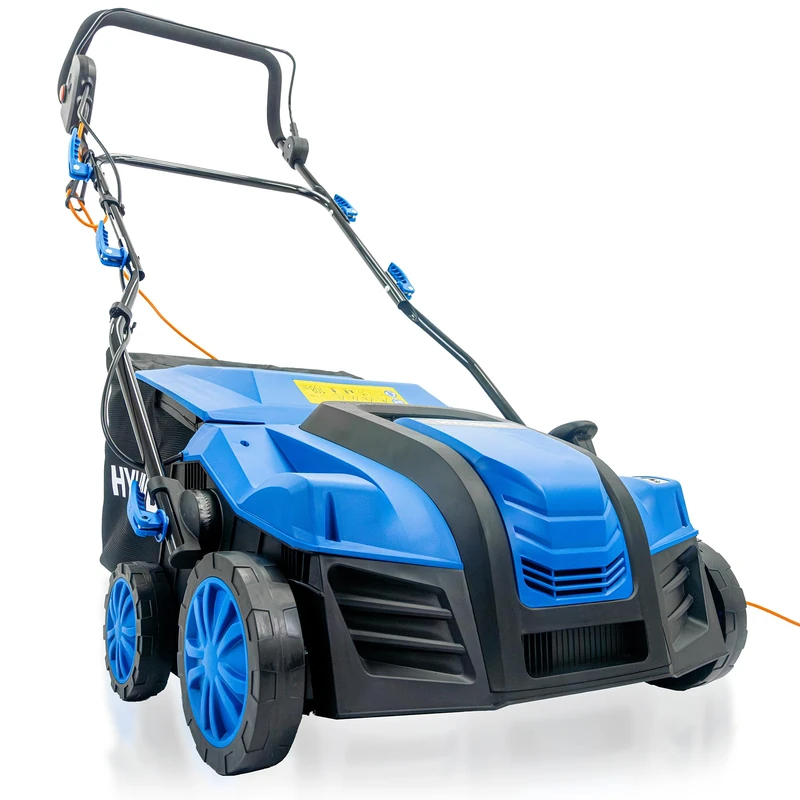 Hyundai 2000W 16” / 40cm Artificial Grass Sweeper, 400mm working width, Multi-Use Brush & 55L Collection Bag- 3 Year Warranty