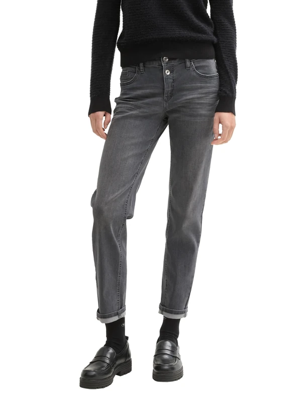TOM TAILOR Women's Jeans, 10210 - Grey Denim, 27W x 32L - Image 1