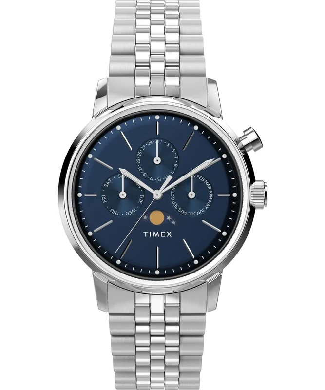 Timex Men's Multi Dial Quartz Watch Marlin Moonphase