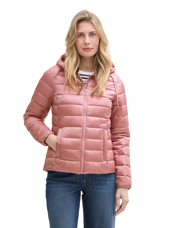 TOM TAILOR Women's 1044400 Jacket, 17553-Dusty Rose, L