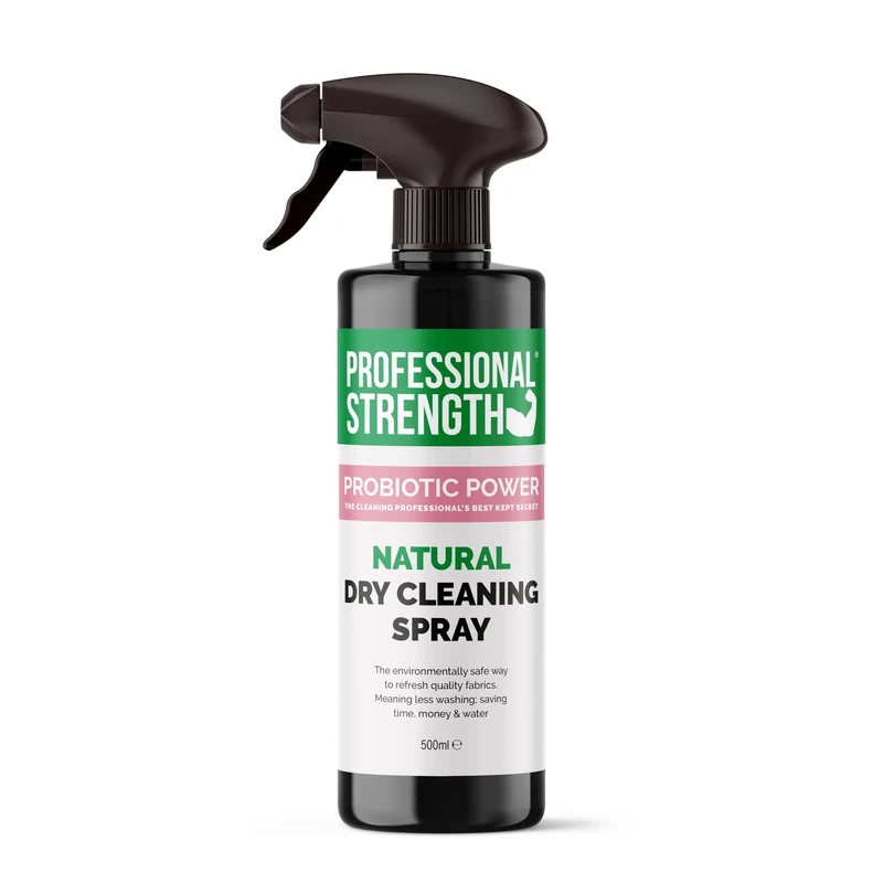 Professional Strength Probiotic Natural Dry Cleaning Spray, 500 ml (Pack of 1) – Eco-Friendly Fabric Freshener for Delicates & Wool