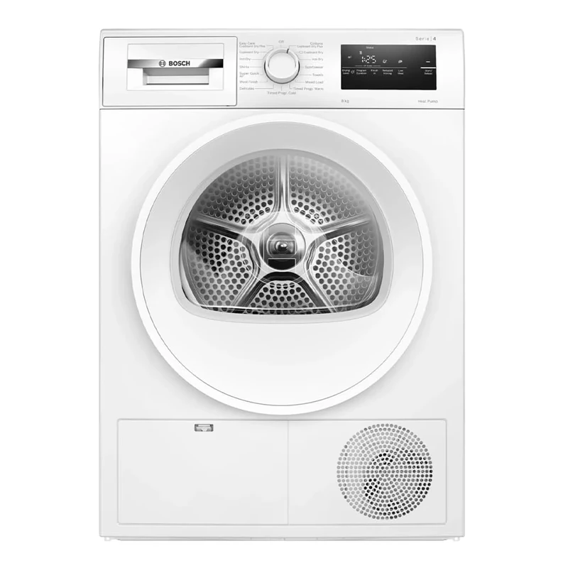 Bosch WTH85225GB Series 4, Free-standing heat pump dryer 8 kg