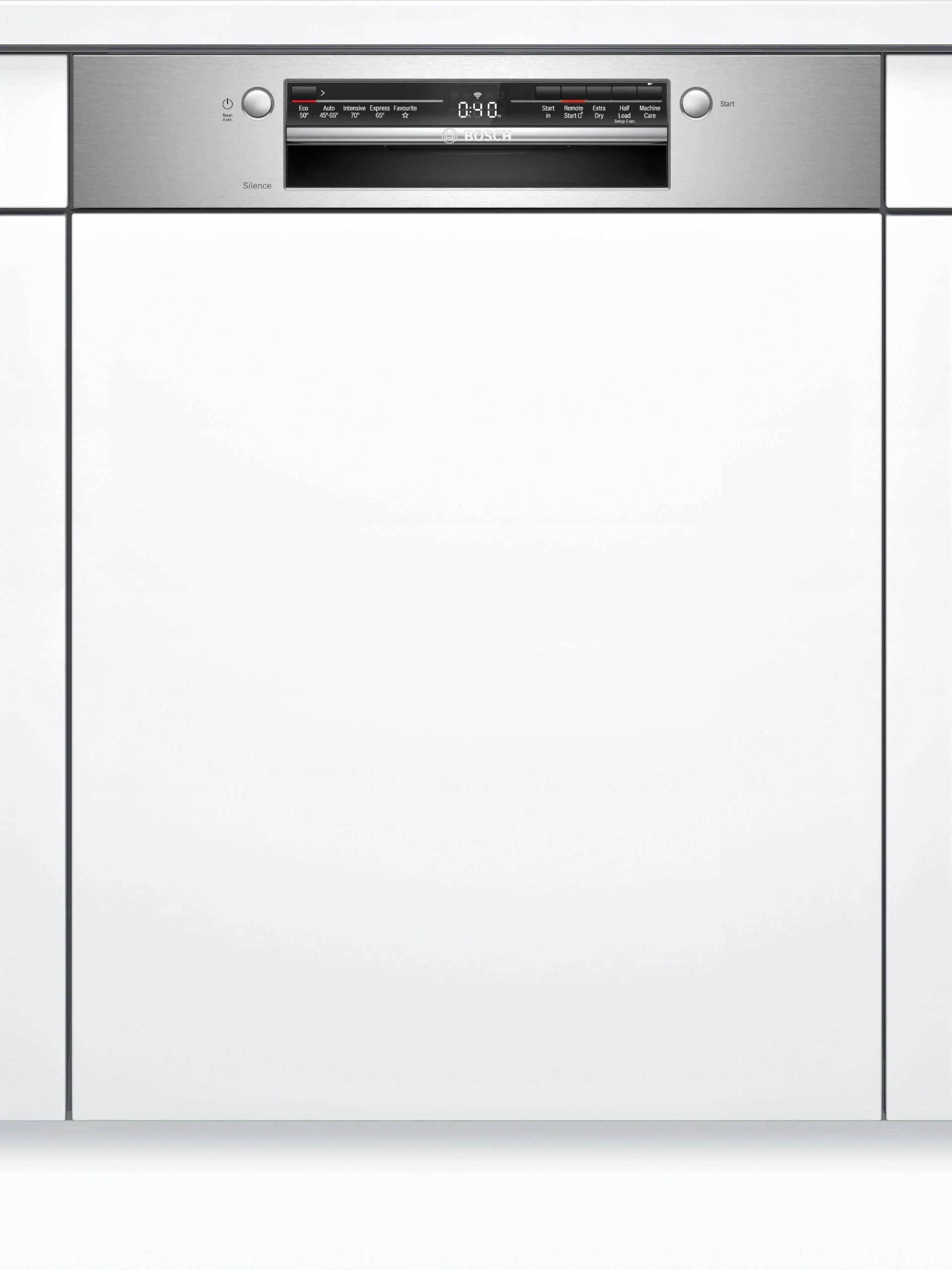 Bosch SMI2HTS02G Series 2, Built-in Semi-integrated dishwasher 60 cm Stainless steel