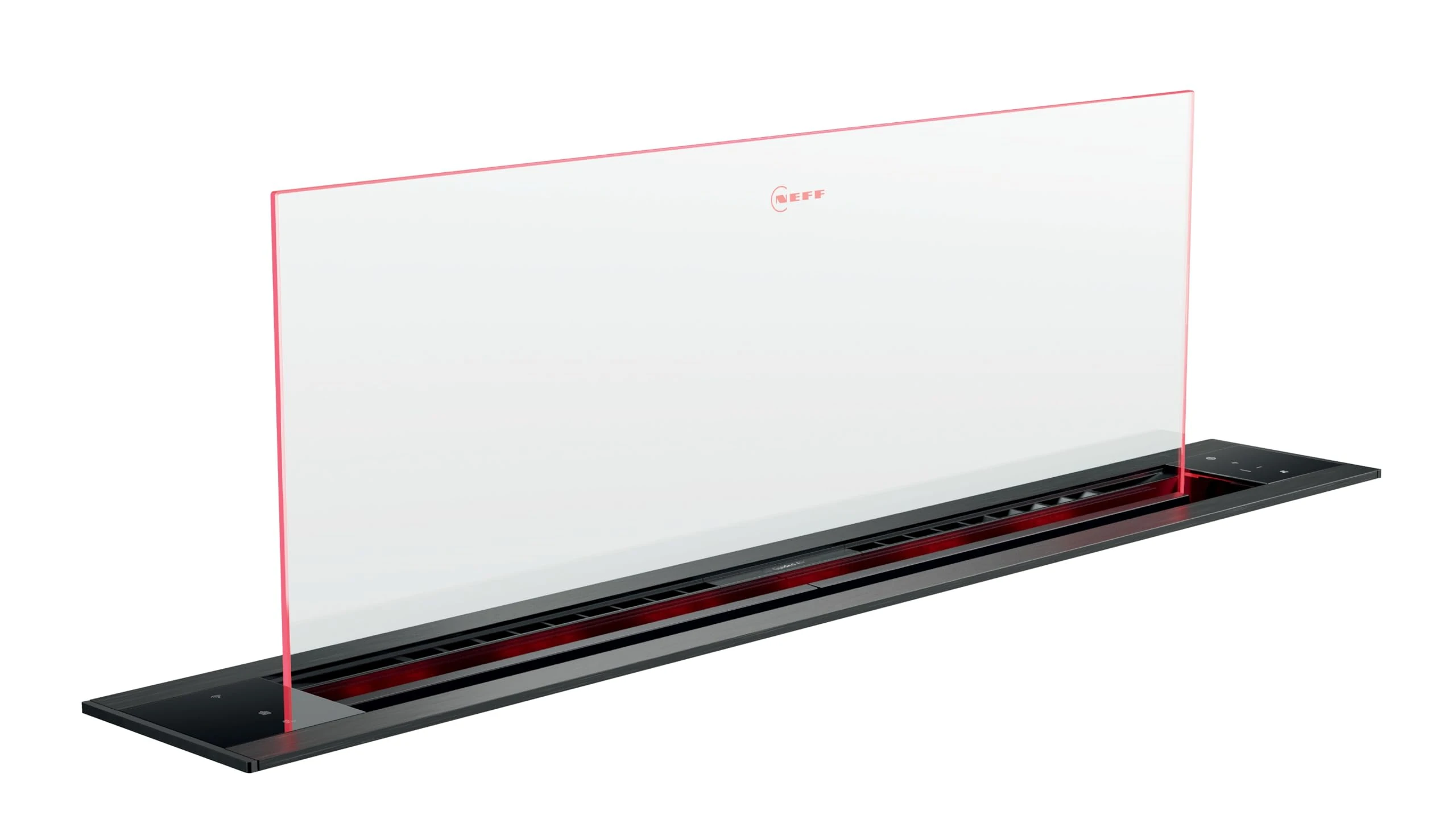 Neff I98WMM1S7B N 90, Built-in Downdraft hood 90 cm clear glass