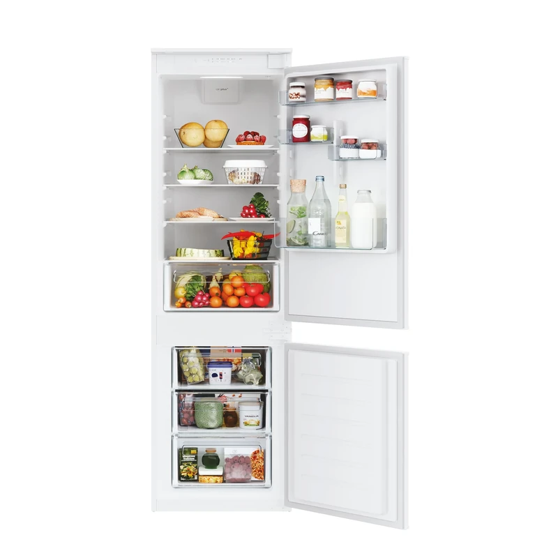 CANDY CBL3518EK Integrated Low Frost Fridge Freezer 264L Total Capacity, 70:30 split, White, E Rated