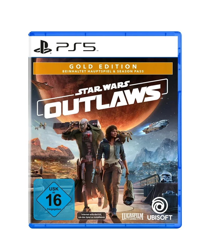 Star Wars Outlaws - Gold Edition (inkl. Season Pass und früheren Zugang) - [PlayStation 5]