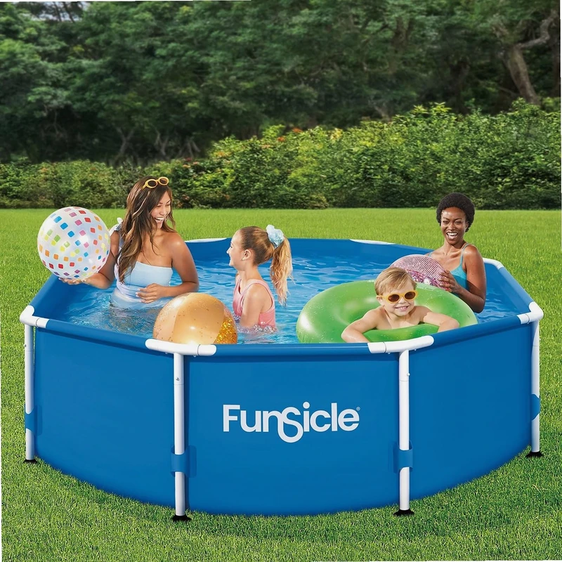 FUNSICLE Round Tubular Activity Pool Diameter 2.44 m x H 76 cm