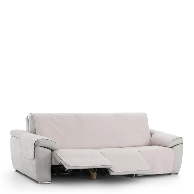 Eysa Bianco Reversible Sofa Cover 3x3 Relax Practical C/01