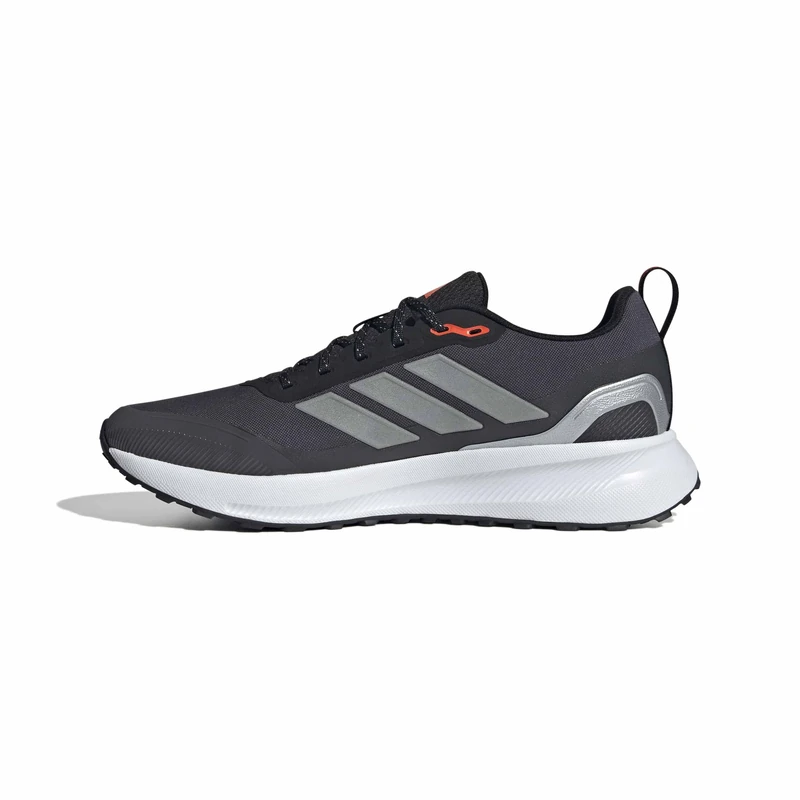 adidas Men's RUNFALCON 5 TR Running Shoes, Core Black/Silver Metallic/Carbon, 13.5 UK