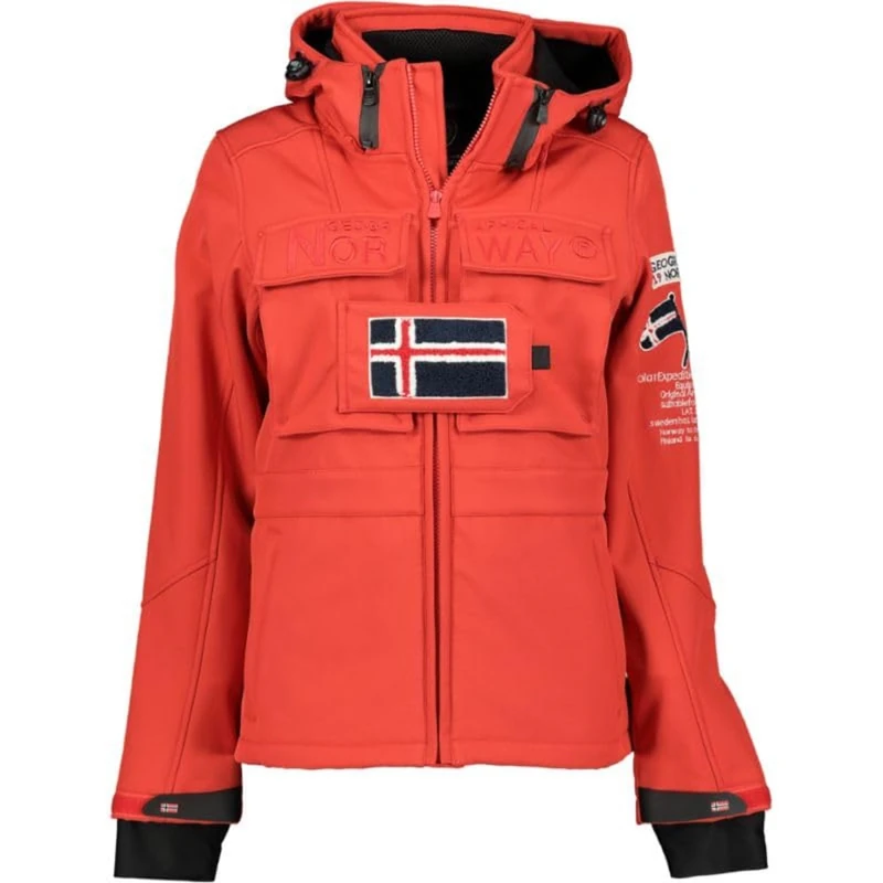 Geographical Norway Women's Tilsitt Lady Women's Softshell, Rouge,