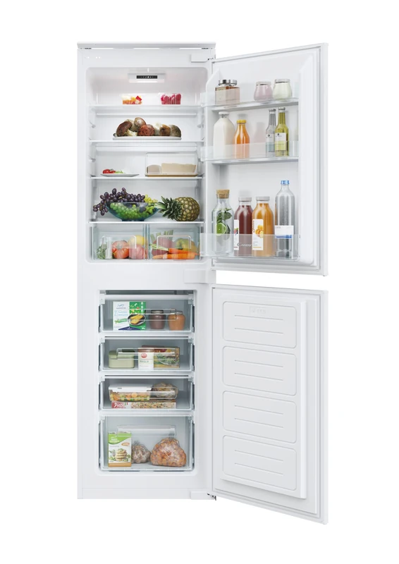 CANDY CB50S518EK Integrated Static Fridge Freezer 233L Total Capacity, 50:50 split, White, E Rated - Image 1