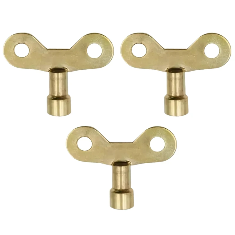 Aurum And Adorn Radiator Key for Bleeding UK Radiators,Valve Heater Bleed Keys Plumbing Tool - Pack of 3