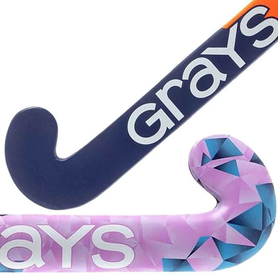 Longstreth Grays Aftershock Wood Field Hockey Stick – Ultrabow Profile for Beginners & Youth – Ideal for Outdoor Play – 28"