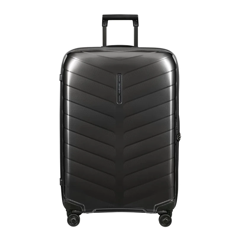 Samsonite Attrix - Spinner L, Suitcase, 75 cm, 97 l, Black (Anthracite)