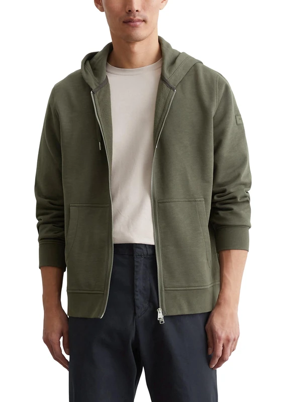 Marc OߴPolo Men's Organic Cotton Hoodie, Green (Neverland Iron), XS