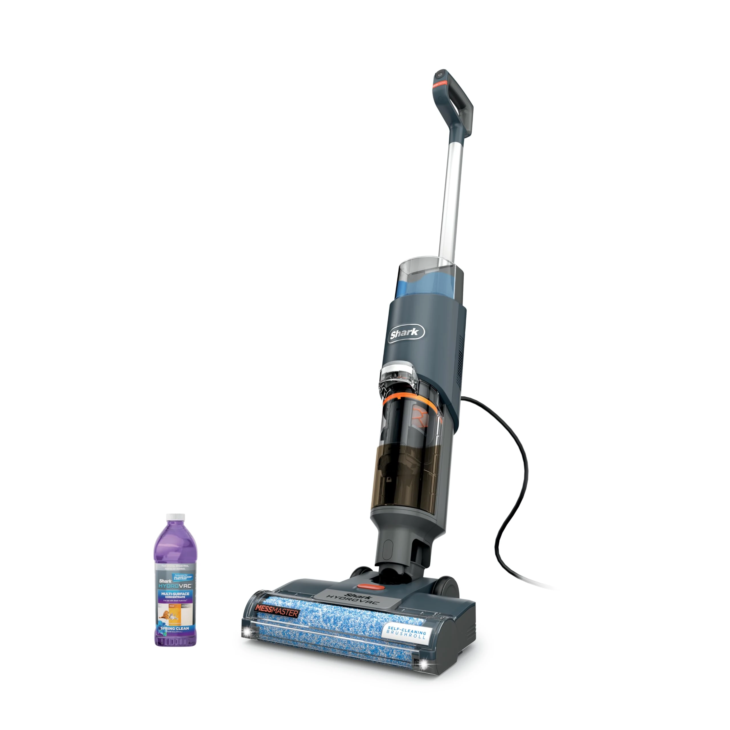 Shark HydroVac MessMaster WD161 3-in-1 Vacuum Cleaner System with Cable, Mop and Self Cleaning for Hard Floors and Carpets