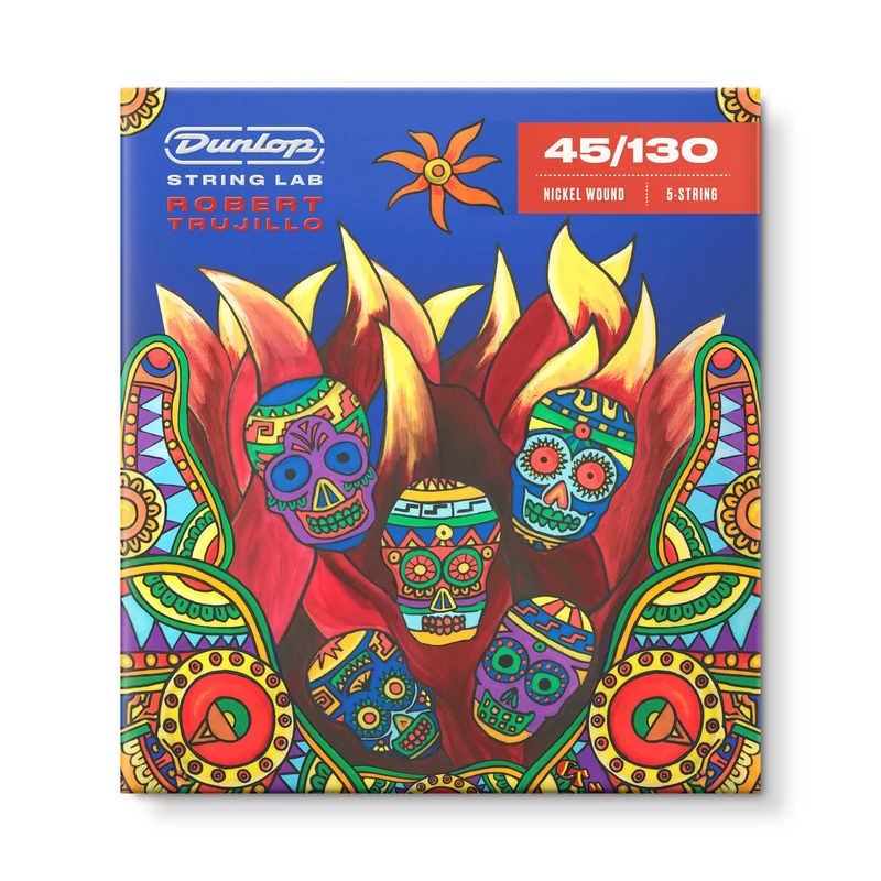 Jim Dunlop String Lab Series Robert Trujillo Nickel Wound Bass Strings 45-130