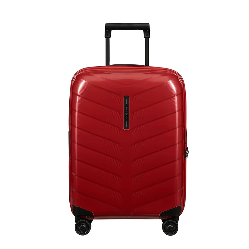 Samsonite Attrix - Spinner S, Expandable Hand Luggage, 55 cm, 38/44 L, red (red)