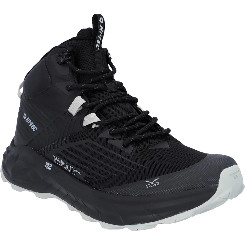 Hi-Tec Male Fuse Trail Mid WP Trainers, Black, 9 - Image 1