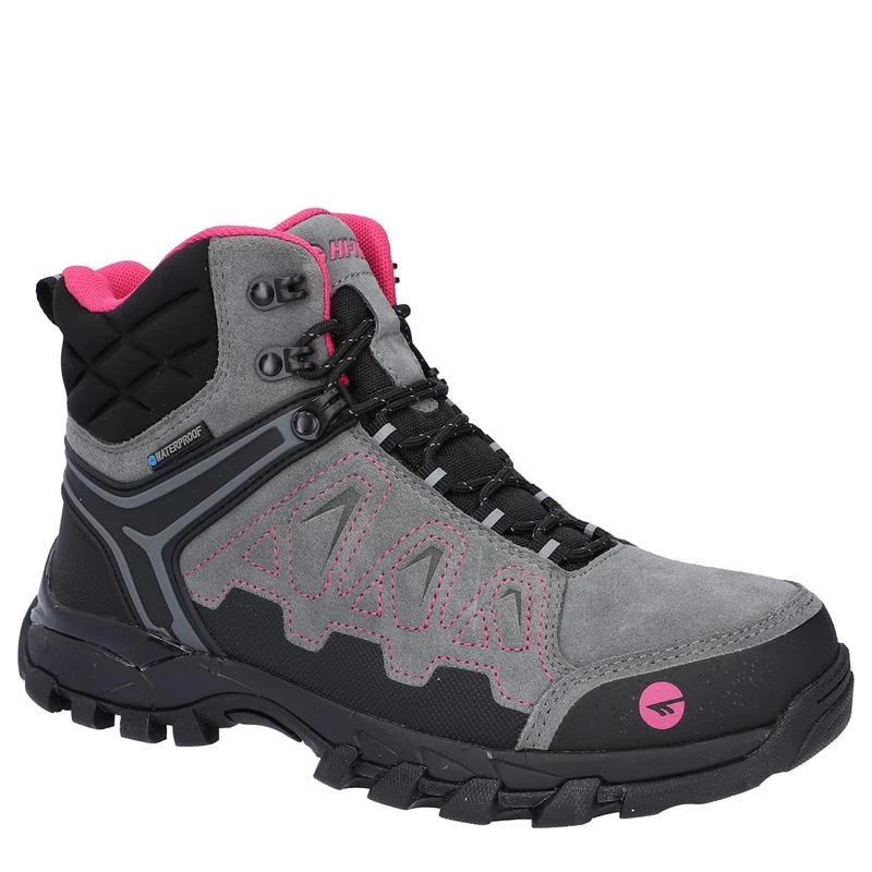 Hi-Tec Women's V-Lite Explorer WP, Grey, 8 UK