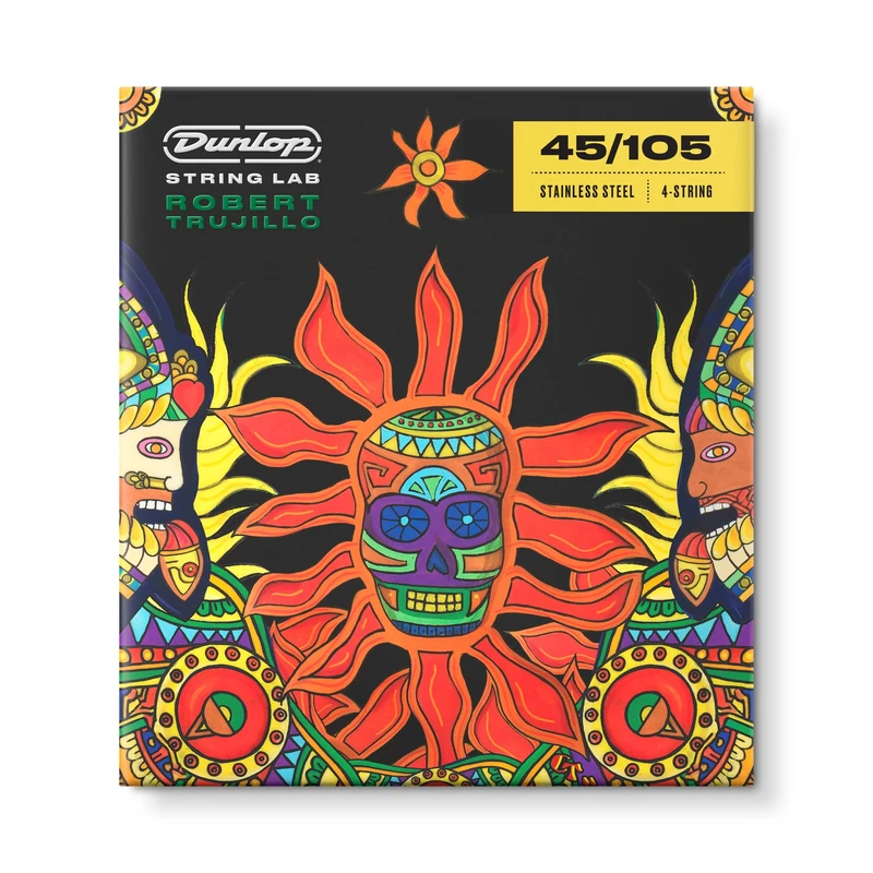 Jim Dunlop String Lab Series Robert Trujillo Stainless Steel Bass Strings 45-105