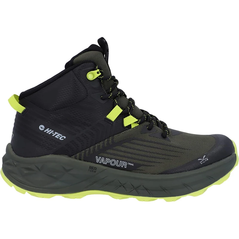 Hi-Tec Men's Fuse Trail Mid WP, Black, 8 UK