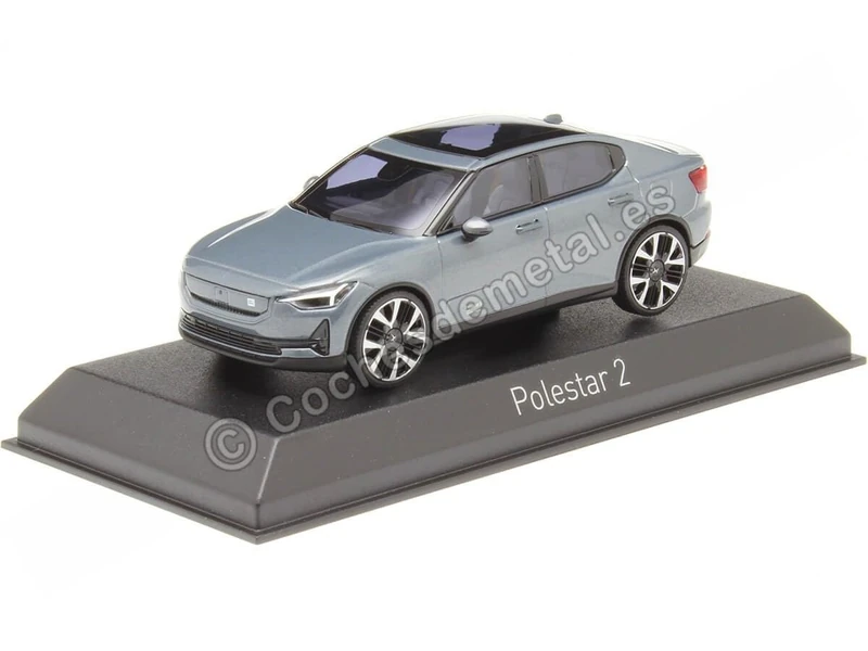 Norev Polestar 2 2024 Thunder 1:43 Scale Diecast Model - Grey