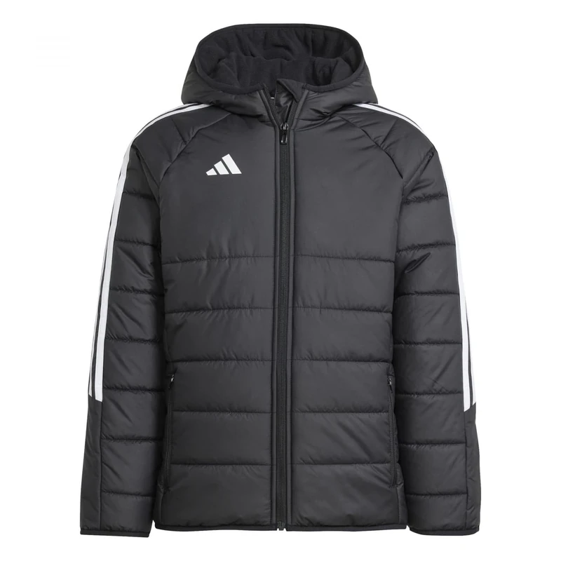 adidas Unisex Kids Tiro24 Winter Kids Coat, black/white, 9-10 Years - Image 1
