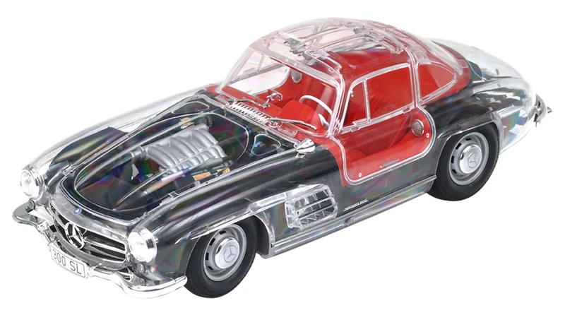 TAMIYA 24366 1:24 MB 300 SL Full-View Model Building Kit, Plastic Kit, Hobby, Crafts, Gluing, Model Kit, Model, Plastic Model Making