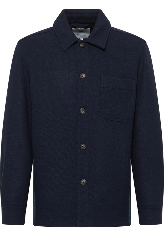 MUSTANG Men's Style Dayton Shirt, Dark Sapphire 4136, 3XL