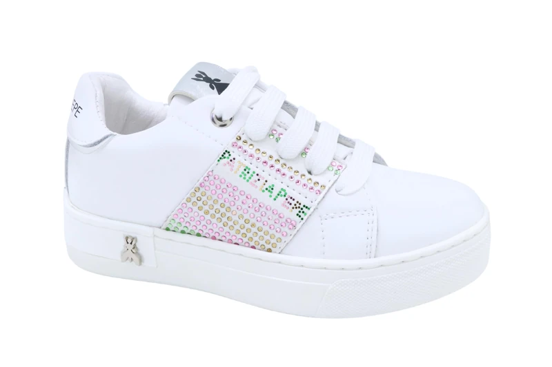 Patrizia Pepe Girl's Pj253.16_29 Sneaker, White, 10.5 UK Child