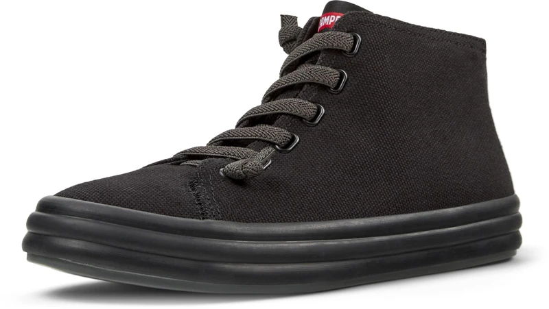 Camper Women's Hoops K400163Chukka Boot, Black 008, 4 UK