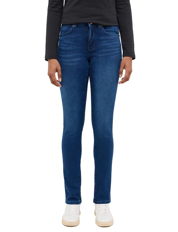 MUSTANG Shelby Women's Slim Jeans Trousers, mid-Blue, 26W x 30L