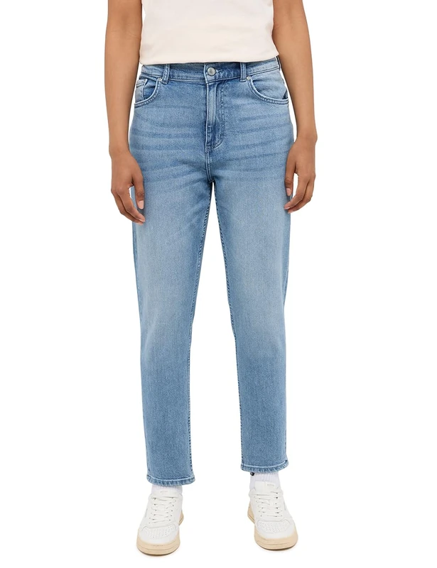 MUSTANG Women's Style Brooks Relaxed Slim Jeans, Medium Blue 682, 36W x 30L