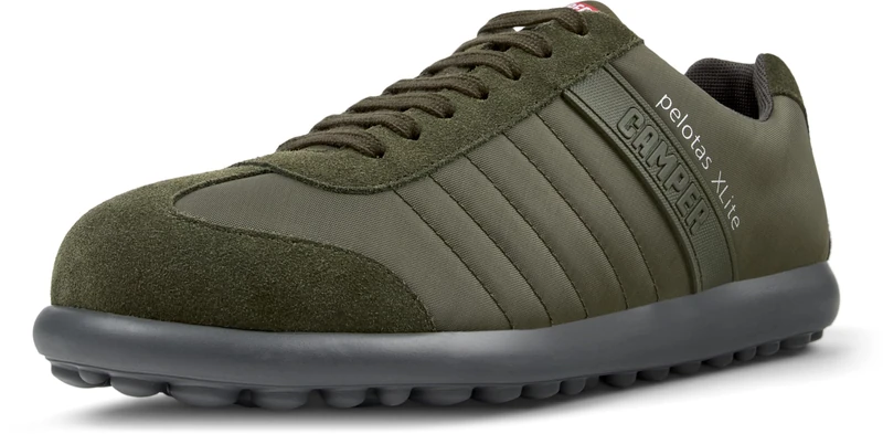 Camper Men's Pelotas Oxford, Dark Green 142, 7 UK