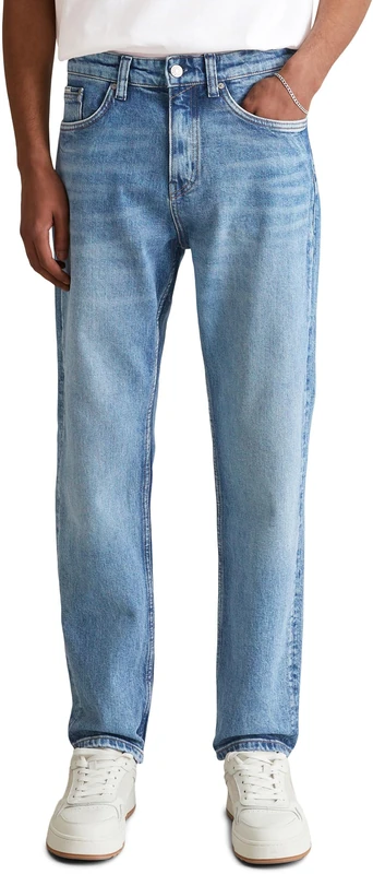 Marc OߴPolo Denim Men's Tapered Fit Jeans with Stretch, Blue (Bright Blue Multi 11), W36/L32 - Image 1