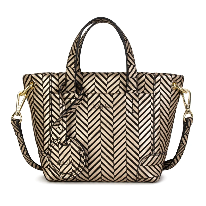 Kate Lee Women's Leather Shoulder Bag Tane Gold, Orange, Petit