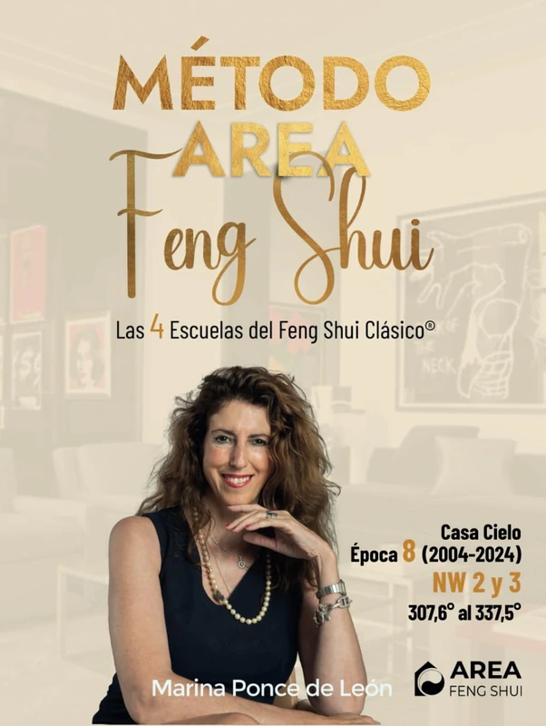Método Area Feng Shui. Casa Cielo Época 8 (2004-2024) NW2 y NW3 (del grado 307,6º al grado 337,5º): Las 4 Escuelas del Feng Shui Clásico®