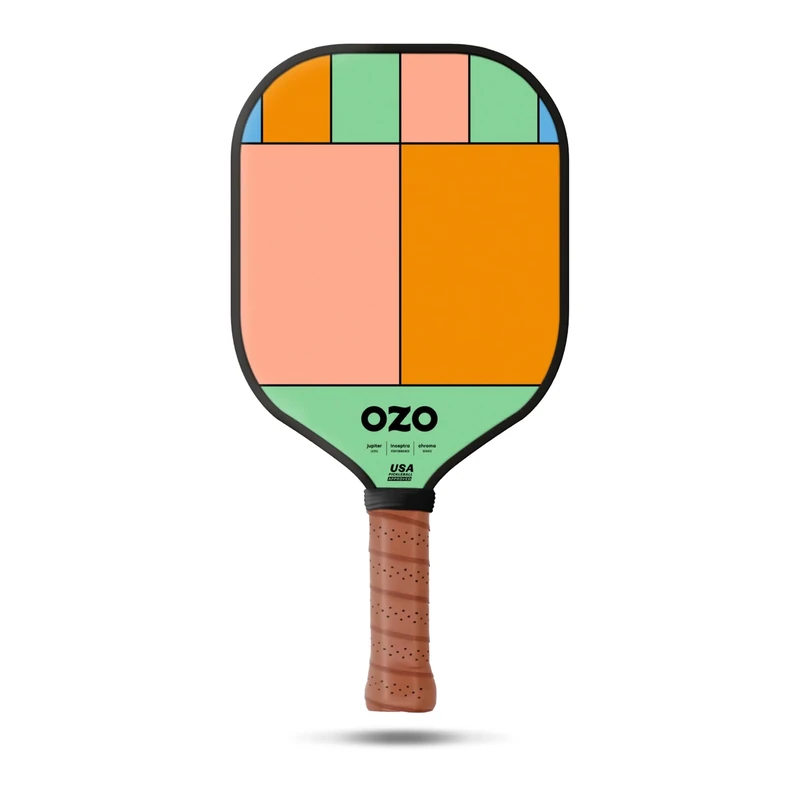 OZO Pickleball - Jupiter Intermediate Control Paddle - USAPA Approved Intermediate Control Paddle - Carbon Fiber Face Racket
