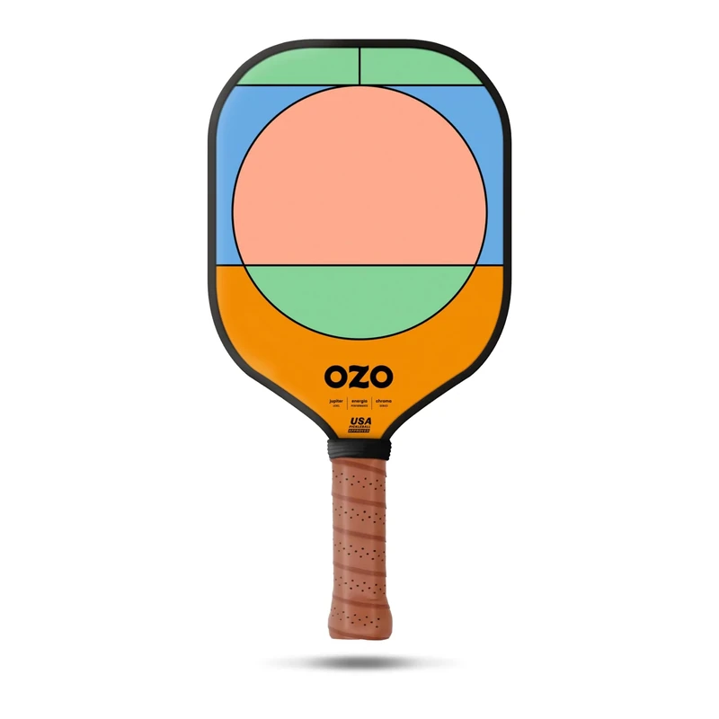 OZO Pickleball - Jupiter Intermediate Power Paddle - USAPA Approved Intermediate Power Paddle - 12K Carbon Fiber Face Racket