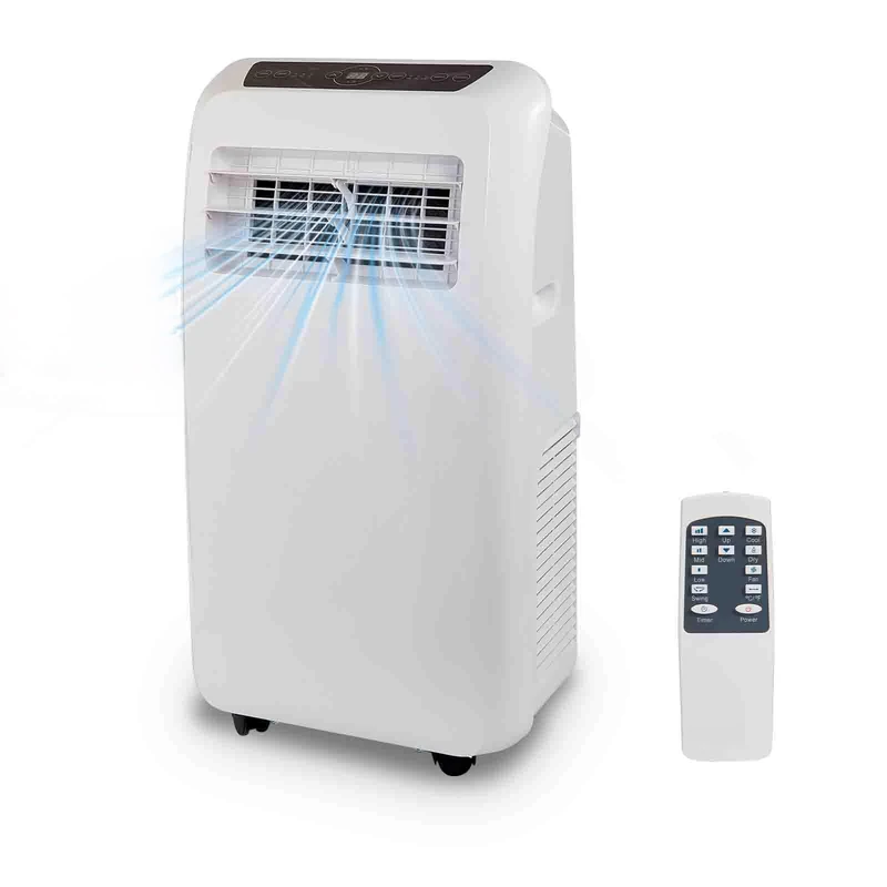 SereneLife Portable Air Conditioner 12000 BTU Air Conditioning Unit with Heat, 4 in 1 Portable AC with Dehumidifier, Follow Me Function, Window Kit & Remote Control